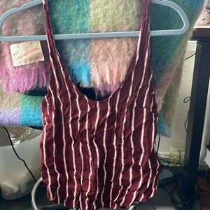 Reformation Striped Tank